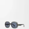 Mini Anagram Steps Square Sunglasses