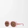Mini Anagram Steps Square Sunglasses