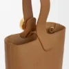 Mini Pebble Bucket in Smooth Calfskin