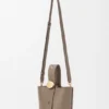 Mini Pebble Bucket in Soft Grained Calfskin
