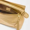 Mini Puzzle Edge Bag in Laminated Lambskin