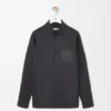 Overshirt in Wool and Cashmere