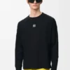 Oversized Fit Long Sleeve T-Shirt in Cotton
