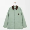 Padded Overshirt in Technical Shell