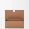 Pebble Continental Wallet in Pebble Grained Calfskin