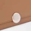 Pebble Continental Wallet in Pebble Grained Calfskin