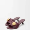 Pebble Slide in Soft Calfskin