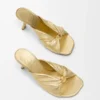 Pebble Soft Slide in Laminated Lambskin