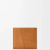 Puzzle Bifold Coin Wallet in Supple Grained Calfskin