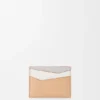 Puzzle Plain Cardholder in Classic Calfskin