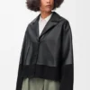 Pyjama Blouse in Nappa Lambskin