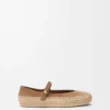 Rio Mary-Jane in Suede and Raffia