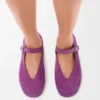 Rio Mary-Jane in Suede and Raffia