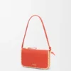 Rio Pouch in Classic Calfskin and Raffia