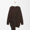 Scarf Dress in Wool