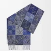 Scarf in Wool and Cashmere