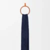 Scarf in Wool, Cotton and Silk Blend