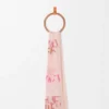 Scarf in Wool, Silk and Cashmere Blend