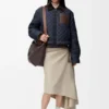 Short Jacket in Technical Fabric