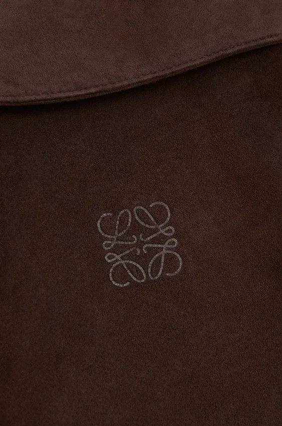 Short Sleeve Shirt in Suede Goatskin Short Sleeve Shirt in Suede Goatskin