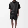 Shorts in Nappa Lambskin