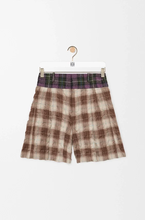 Shorts in Wool and Cotton Shorts in Wool and Cotton