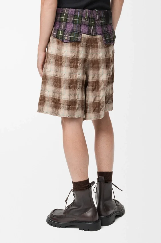 Shorts in Wool and Cotton Shorts in Wool and Cotton