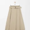 Skirt in Cotton and Silk