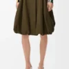 Skirt in Cotton and Silk