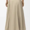 Skirt in Cotton and Silk