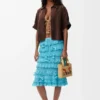 Skirt in Cotton Crochet
