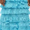 Skirt in Cotton Crochet