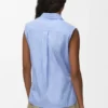 Sleeveless Shirt in Cotton