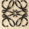 Small Anagram Basket Bag in Iraca Palm and Calfskin