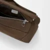 Small Featherlight Puzzle Bag in Grained Nubuck