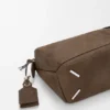 Small Featherlight Puzzle Bag in Grained Nubuck