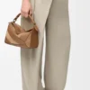 Small Puzzle Bag in Classic Calfskin and Suede