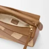 Small Puzzle Bag in Classic Calfskin and Suede