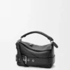 Small Puzzle Biker Bag in Shiny Calfskin