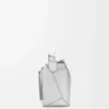 Small Puzzle Edge Bag in Laminated Lambskin