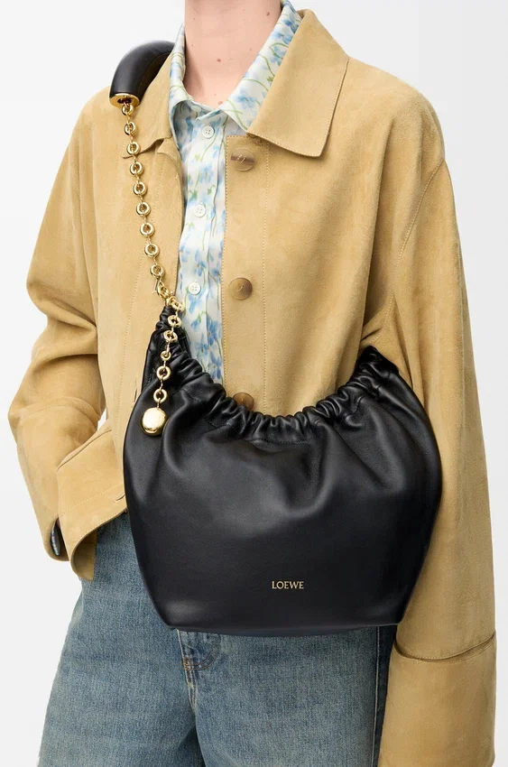 Small Squeeze Bag in Mellow Nappa Lambskin Small Squeeze Bag in Mellow Nappa Lambskin