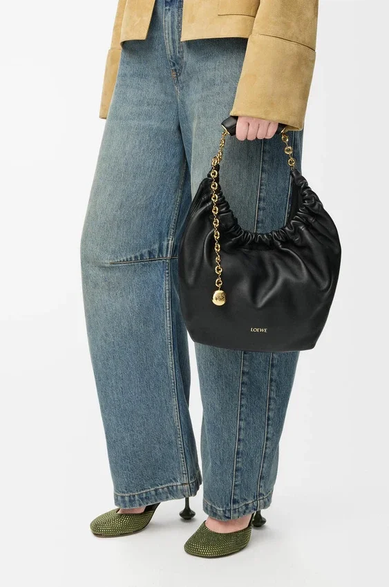 Small Squeeze Bag in Mellow Nappa Lambskin Small Squeeze Bag in Mellow Nappa Lambskin
