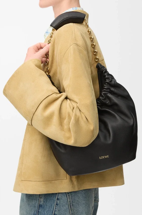Small Squeeze Bag in Mellow Nappa Lambskin Small Squeeze Bag in Mellow Nappa Lambskin