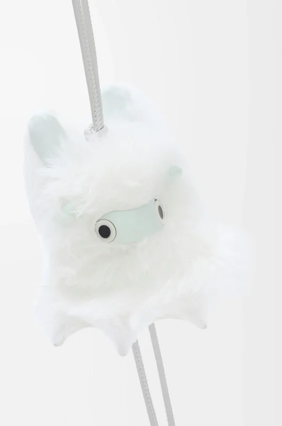 Snow Bunny Charm in Shearling Snow Bunny Charm in Shearling