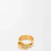 Stacked Ring in Sterling Silver