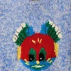 Sweater in Wool and Mohair Blend