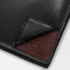 Switch Bifold Coin Wallet in Supple Grained Calfskin and Suede
