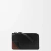 Switch Coin Cardholder in Supple Grained Calfskin and Suede