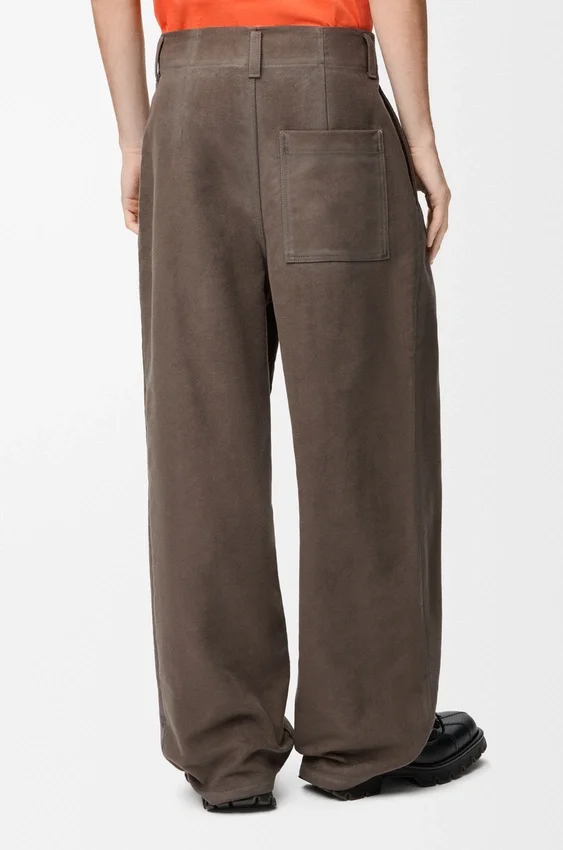 Trousers in Cotton Blend Trousers in Cotton Blend