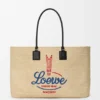 Xl Verano Tote in Raffia